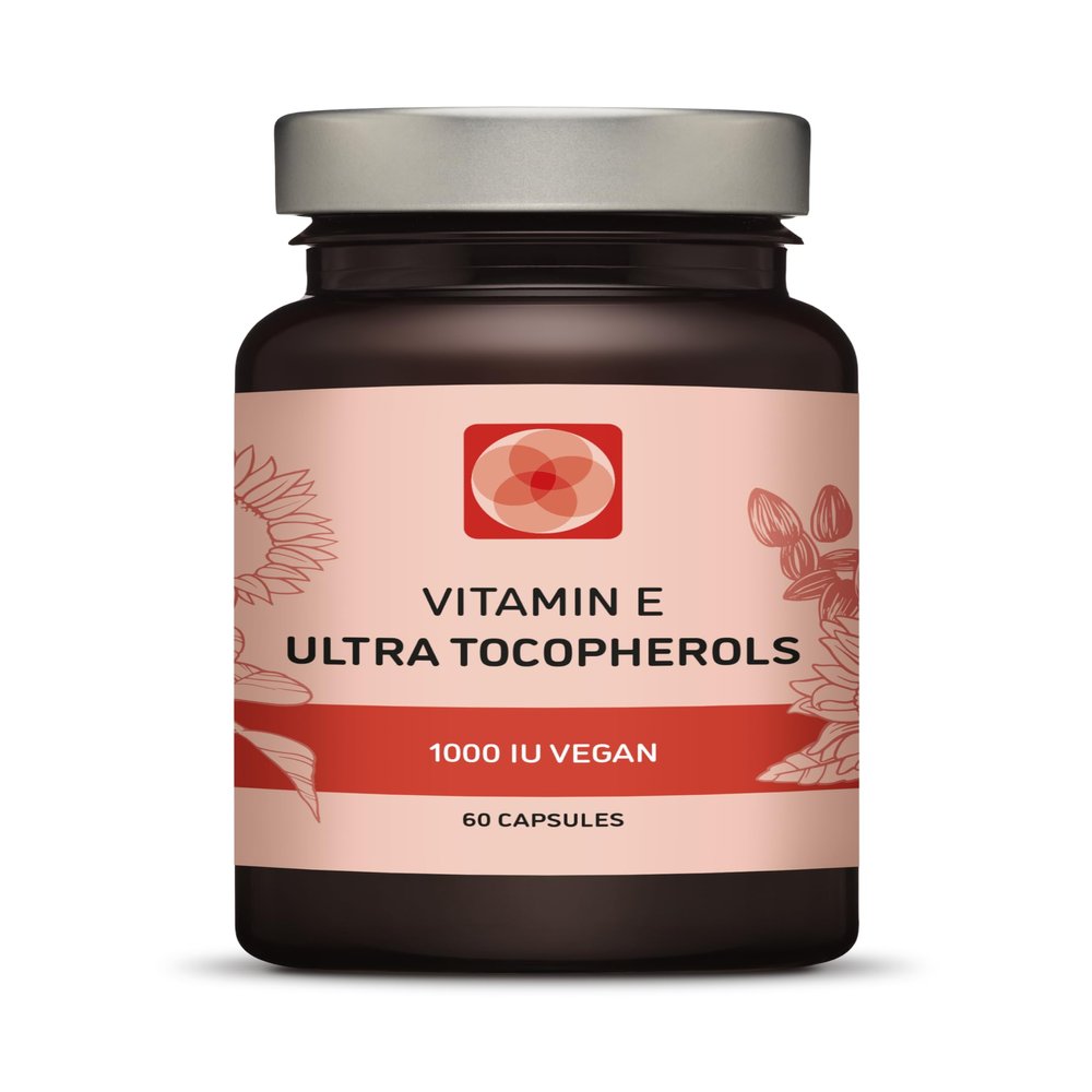Procapsin Vitamin E 1000 IU Ultra Tocopherol 450mg Vitamin E Vegan All 4 Tocopherols - Alpha Tocopherol + Beta Tocopherol + Gamma Tocopherol + Delta Tocopherol Unique d Alpha (60)