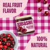 Smash Foods Cherry Pomegranate Jam | Low-Calorie, No Sugar Added Keto Jam with Upcycled Fruit & Chia Seeds | Vegan, Paleo Superfood Fruit Spread (6 Jars) view 2