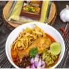 Mae Amporn Brand, Khao Soi Cooking Set, Khao Soi Curry Paste 100g + Khao Soi Dried Noodle 300g view 2