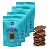 People's Choice Beef Jerky - Jerky Crisps - Naked - Three Ingredients - Beef, Water, Sea Salt - Sugar Free, Zero Carb, Gluten Free, Keto Friendly, Carnivore Diet, 40g Protein per Package - Thin, Crispy, Crunchy - 1.8 OZ (4 Pack) view 1