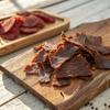 People's Choice Beef Jerky - Jerky Crisps - Naked - Three Ingredients - Beef, Water, Sea Salt - Sugar Free, Zero Carb, Gluten Free, Keto Friendly, Carnivore Diet, 40g Protein per Package - Thin, Crispy, Crunchy - 1.8 OZ (4 Pack) view 4