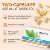 Zenwise Health No Bloat Probiotics for Women and Men Digestive Health with Ginger, Dandelion, and Lactase, Digestive Enzymes for Gas and Bloating Relief - Vegan Water Retention Pills - 14 CT view 3