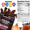 Wicked Cutz BBQ Mesquite Beef Jerky, 21g Protein Per Bag, Tender & Easy to Chew Alternative to Beef Sticks, USA Made High Protein Carnivore Snacks (2 Bags) view 2