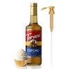 Premium Cupcake 750 ml Coffee Syrup Flavoring With Alpha Pantry Gold Pump Coffee Syrup Dispenser view 1