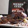 Wicked Cutz Classic Chop House Beef Jerky, 33g Protein Per Bag, Tender & Easy to Chew Alternative to Beef Sticks, USA Made High Protein Carnivore Snacks (2 Bags) view 4