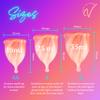 Viva La Flow - Reusable Menstrual Cup -100% Medical Grade Silicone - No Metals or Toxins - Soft & Comfortable Period Care - Leak Free - 10 Hours of Protection -Size B-Minted view 4