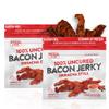 Sriracha Flavored Bacon Jerky, 12g Protein Per Bag, Tender & Easy to Chew Fully Cooked Bacon, USA Made, High Protein Carnivore Snacks (2 Bags) view 1