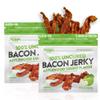Applewood Smoked Bacon Jerky, 12g Protein Per Bag, Tender & Easy to Chew Fully Cooked Bacon, USA Made High Protein Carnivore Snacks (2 Bags) view 1
