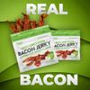 Applewood Smoked Bacon Jerky, 12g Protein Per Bag, Tender & Easy to Chew Fully Cooked Bacon, USA Made High Protein Carnivore Snacks (2 Bags) view 3