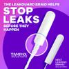 Tampax Radiant Tampons Multipack, with LeakGuard Braid, Light/Regular Absorbency, Up to 100% Leak and Odor Free Protection, Unscented, 26 Count x 3 Packs (78 Count Total) (Packaging May Vary) view 4