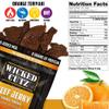 Wicked Cutz Orange Teriyaki Beef Jerky, 24g Protein Per Bag, Tender & Easy to Chew Alternative to Teriyaki Beef Sticks, USA Made High Protein Carnivore Snacks (2 Bags) view 2