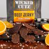 Wicked Cutz Orange Teriyaki Beef Jerky, 24g Protein Per Bag, Tender & Easy to Chew Alternative to Teriyaki Beef Sticks, USA Made High Protein Carnivore Snacks (2 Bags) view 4