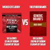 Wicked Cutz Carolina Killa Super Spicy Beef Jerky, 27g Protein Per Bag, Tender & Easy to Chew Alternative to Beef Sticks with Carolina Reapers, USA Made High Protein Carnivore Snacks (2 Bags) view 4