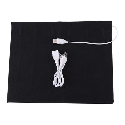 Heating Pad, 5V USB Electric Cloth Heater Pad Heating Pads Film Heater Pads for Clothes Seat Pet Warmer, 35 to 50 with 1.5m USB Cable