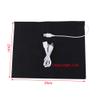 Heating Pad, 5V USB Electric Cloth Heater Pad Heating Pads Film Heater Pads for Clothes Seat Pet Warmer, 35 to 50 with 1.5m USB Cable view 2