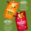 Helena Hummus (3-pack), Shelf-Stable, No Added Preservatives, 2 Natural Classic 4.23 oz and 1 Roasted Bell Pepper Hummus To-Go, 4.23 oz (1 Tripack) view 2