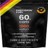 Precision Fuel PF60 Carb & Electrolyte Drink Mix Powder for Hydration & Energy - Endurance Sports Nutrition, Vegan, Hypotonic - 60g Carb, 1000mg Sodium per Litre - Mild Citrus Flavor, 1-Pack view 1