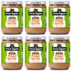 Once Again 6PK Organic Crunchy Peanut Butter, 16oz - Lightly Salted, Unsweetened - USDA Organic, Gluten Free Certified, Vegan, Kosher - Glass Jar view 1