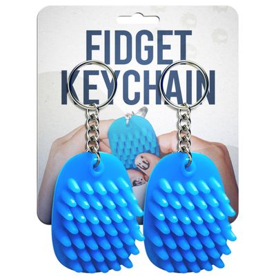 Hoglet Mini Keychain by Hedgehog Health  Soft, Smooth, Lightweight, and Silent Fidget for Stress Relief. Perfect Sensory Tool That is Tactile, Calming, Relaxing, and Ideal for Special Needs Children.
