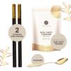 Boba Snob Boba Tea Making Kit, Bubble Tea Kit with Boba Gift Set, Boba Tea Maker Kit with 5 Premium Loose Leaf Teas, Tumbler, Two Stainless Steel Boba Straws, Teaspoon, and Tapioca Boba Pearls (Small) view 3