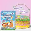 Assorted Fruit Snacks For Easter - Mixed Fruit Flavor - 80 Count x 0.8 oz Individual Single Serve Bags - 100% DV Vitamin C - Peanut & Fat Free - No High Fructose Corn Syrup view 2