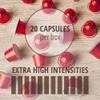 120 ct Espresso Intenso Variety Pack | Compatible with Nespresso Original Machines | Aluminum Coffee Pods | Intensity 10 11 12 | Like Dharkan, Kazaar, Palermo Italiano Capsules view 4