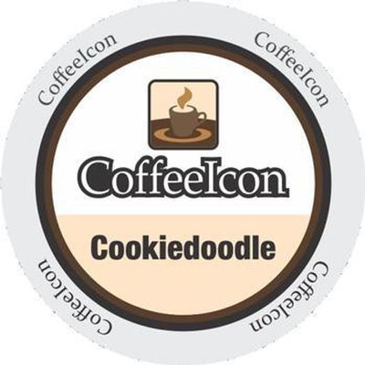 Cookiedoodle Flavored Coffee, 24 count Single Serve Pods, Keurig Compatible