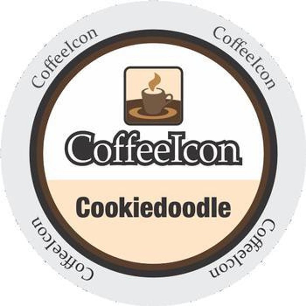 Cookiedoodle Flavored Coffee, 24 count Single Serve Pods, Keurig Compatible