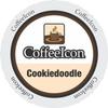 Cookiedoodle Flavored Coffee, 24 count Single Serve Pods, Keurig Compatible view 1