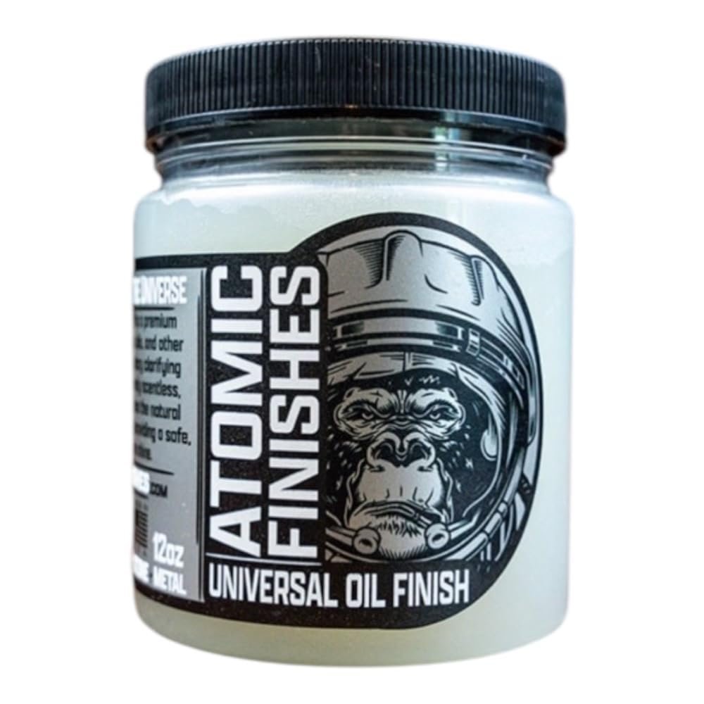 Atomic Finishes Classic Oil Finish 12 oz | Premium Food-Safe Wood Oil