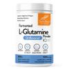 Sandhu's L-Glutamine Powder | 100 Servings, 500 Gram, 17.6 Oz., Large Size, 3 Months Supply| Made in USA | Non-GMO, Amino Acid Supplement for Muscle Support and Gut Health view 1
