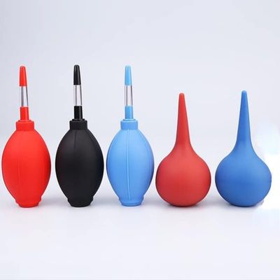 Cleaning Ball Durable Rubber Dust Suction Ball Ear Syringe Bulb Ear Washing Sucker for Home Laboratory Clinic (Size : Type2 Black)
