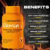 Advanced Bionetix Liposomal Vitamin C Supplement | LipoQuil-C Enhanced Absorption Technology | 120 Capsules 1000mg High Dose Fat Soluble Vita C | Immune Support Collagen Support view 2