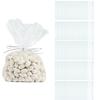 5 1/2" x 11" Bulk Clear Cellophane Treat Bags, 150 Piece view 1