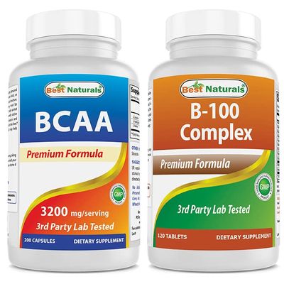 Best Naturals BCAA 3200mg & B-100 Complex