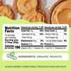 Once Again Organic Crunchy Peanut Butter No Sugar Added - Single Ingredient, Unsalted, Natural Peanut Butter No Palm Oil - Glass Jar, Non-GMO, Gluten Free - Chunky, Unsweetened - 6 Jars, 16 oz view 2