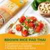 Lotus Foods Organic Brown Rice Pad Thai Noodles - Asian Style Noodles for Stir Fry, Gluten Free, Vegan, Whole Grain, Non GMO, Serve Hot or Cold - 8 Oz (Pack of 3) view 3