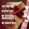 Smoked Mesquite Beef Sticks, 15g Protein Per Beef Stick, Tender & Juicy Extra Large Meat Stick, USA Made High Protein Meat Sticks, Carnivore Snacks (12 Pack) view 3