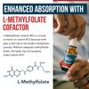 Organic Vitamin B12 - 5000 mcg, 3 BioActive Forms B12: Methyl B12, Adenosyl B12 & Hydroxy B12 - Plus L-Methylfolate Cofactor | Sublingual Form, Cherry Flavor, Vegan, Non-GMO (120 Servings - 2 Pack) view 4