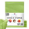 Crown Display 120 Sheets of Neon Green Tissue Paper - 15" x 20" Packing Paper Sheets For Moving - 10lb Wrapping Paper - Newsprint Paper For Packing, Gift Wrapping, Moving Supplies & Protecting items view 1