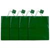 12" x 14 1/2" Extra Large Green Paper Gift Bags with Tags, 12 Piece view 3