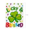 Fun Express Large Plastic Religious St. Patricks Day Goody Bags, 50 Piece view 2