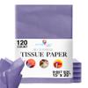 120 Sheets of Purple Tissue Paper - 15" x 20" Packing Paper Sheets for Moving - 10lb Wrapping Paper - Newsprint Paper for Packing, Gift Wrapping, Moving Supplies & Protecting Items Crown Display view 1