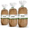 Dr. B's Wilbur Five Flour Multigrain Bread | 1g Net Carbs & 7g Protein | Low Calorie, Vegan, Sugar Free | Fresh, Sliced, Keto & Low Carb Bread Loaf (3 Pack (16 oz), Plain) view 1