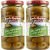 Santa Barbara Hand Stuffed Jalapeno Olives 10 oz, 2 Pack view 1