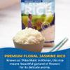 Lotus Foods Organic White Jasmine Rice - Jasmine Rice, Gluten Free White Rice, Organic Rice, Long Grain Asian Sticky Rice, USDA Organic, Vegan, Gluten Free - 30 Oz (Pack of 3) view 3