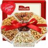 Valentines Day Nuts gift Basket - Delicious Mixed Cravings Gourmet Collection, Features 7 Sectional Platter with Freshly Roasted Nuts, Valentines Gift Basket for Women. view 1