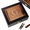 Personalization Universe Premium Black Personalized Cigar Humidor 50 Count view 1