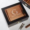 Personalization Universe Premium Black Personalized Cigar Humidor 50 Count view 2