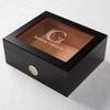 Personalization Universe Premium Black Personalized Cigar Humidor 50 Count view 3